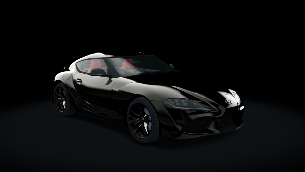 Toyota Supra GR '19, skin Nocturnal Black