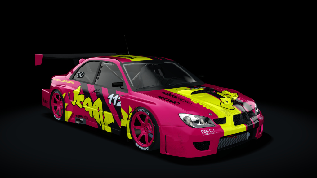 Subaru Impreza Time Attack, skin 01