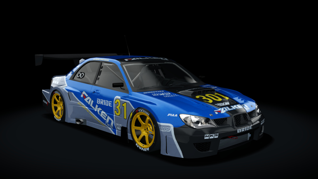 Subaru Impreza Time Attack, skin 03