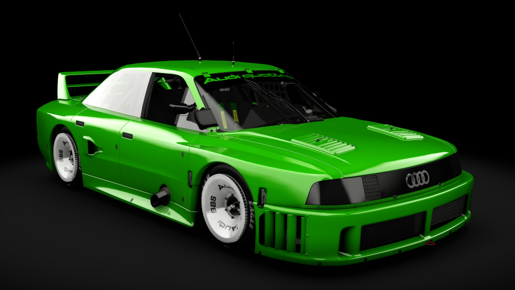 Audi 90 Quattro IMSA GTO (1989), skin lime_green