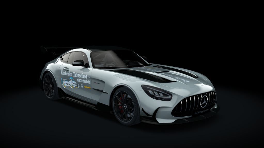 Mercedes-Benz AMG GT Black Series, skin hightech_silver