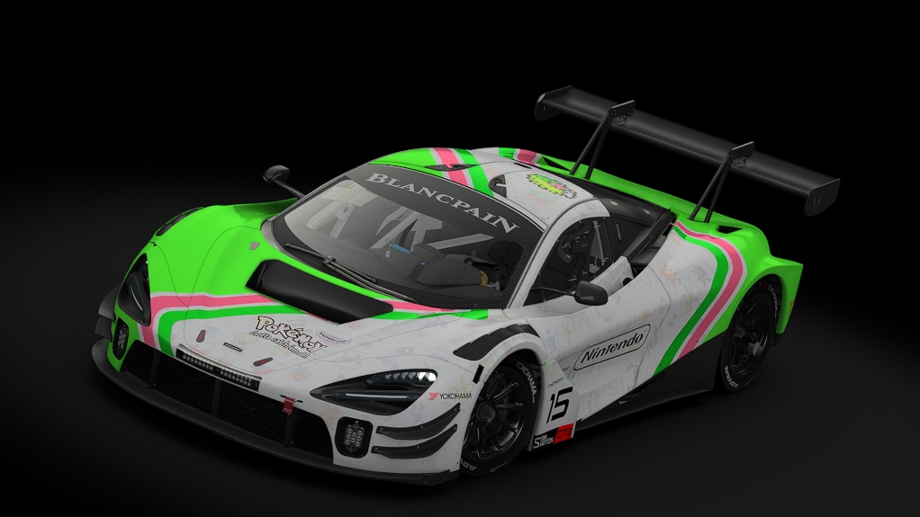 McLaren 720S GT3 EVO 2023, skin CEL_15_RTBE_JanLucaJacob