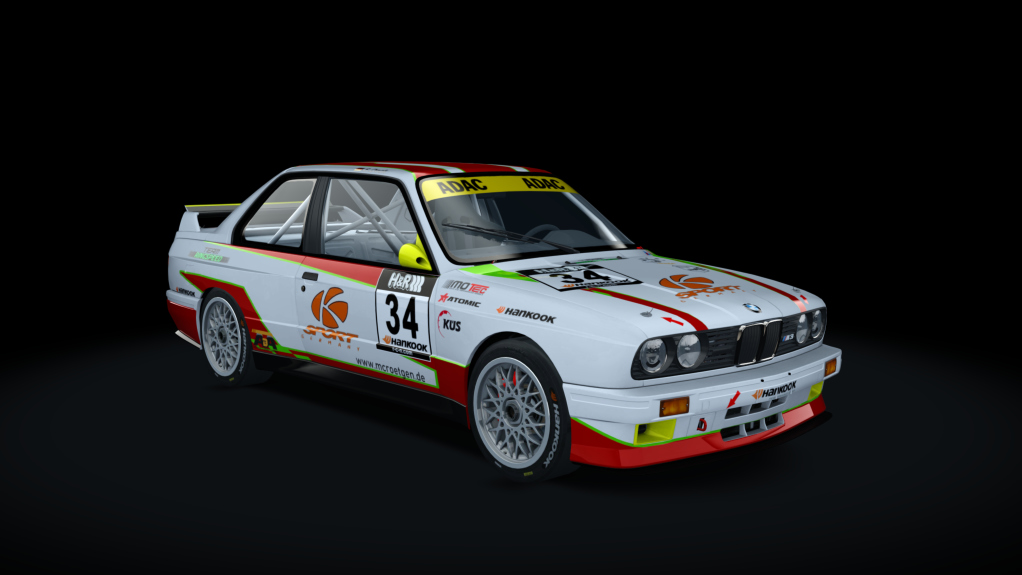 BMW M3 E30 Gr.A 92, skin RCN_34_SD