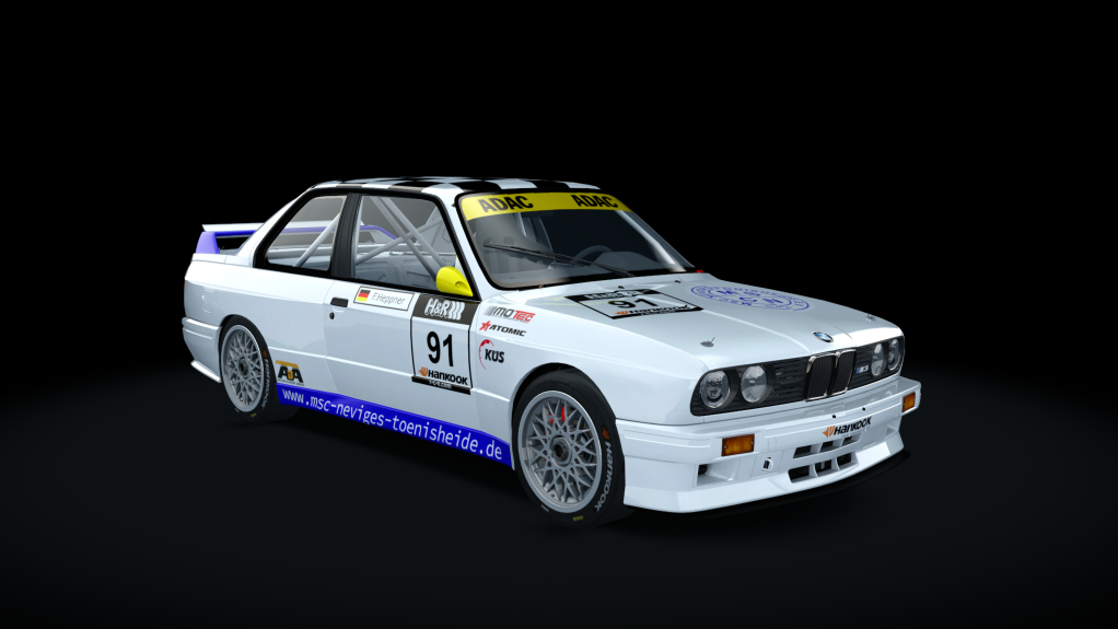 BMW M3 E30 Gr.A 92, skin RCN_91_FH