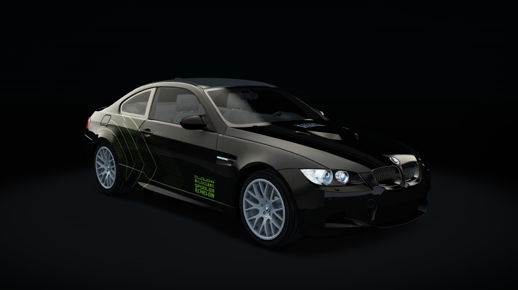 BMW M3 E92 Step1, skin Nvidia