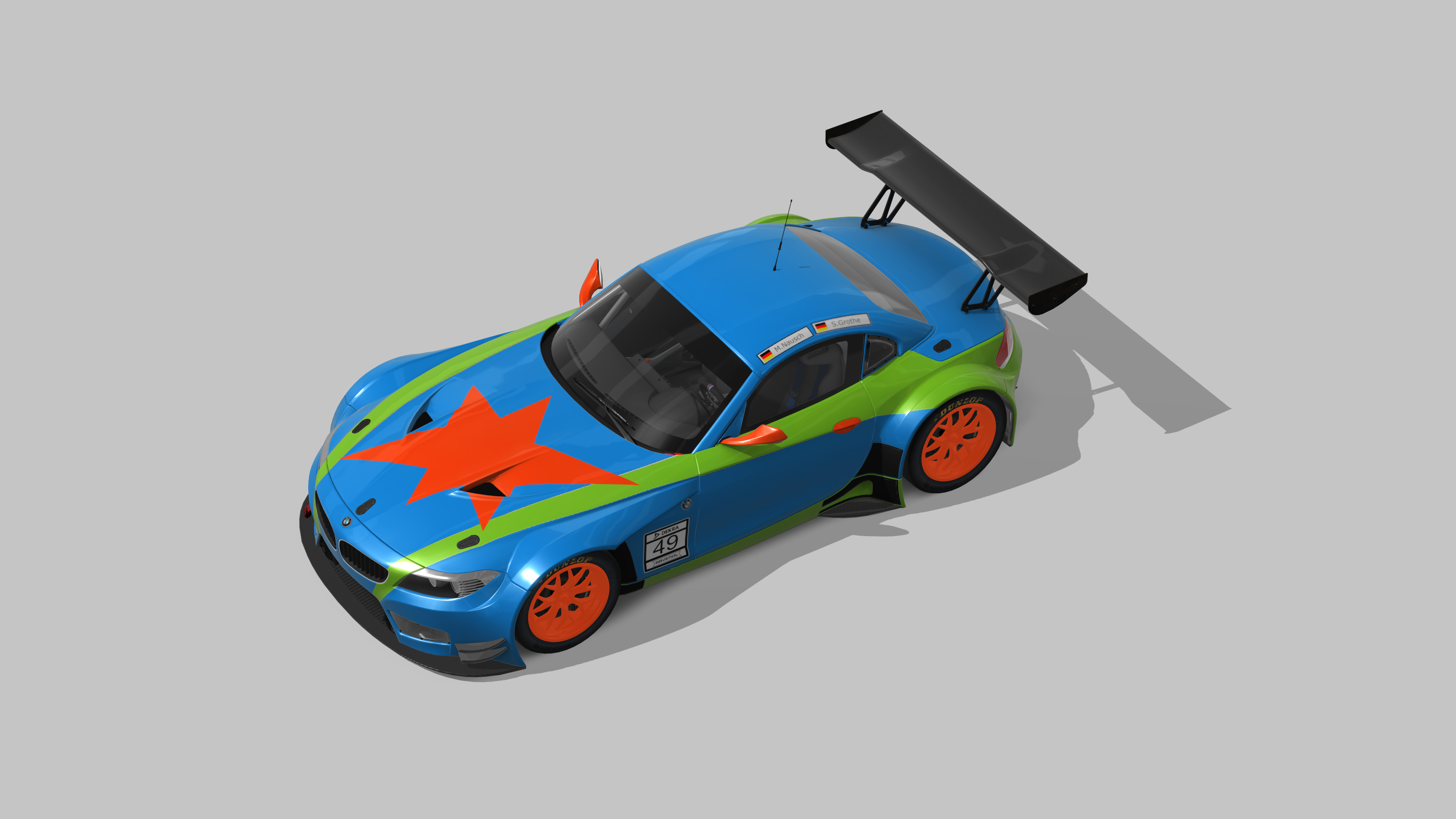 BMW Z4 GT3, skin nausch_grote