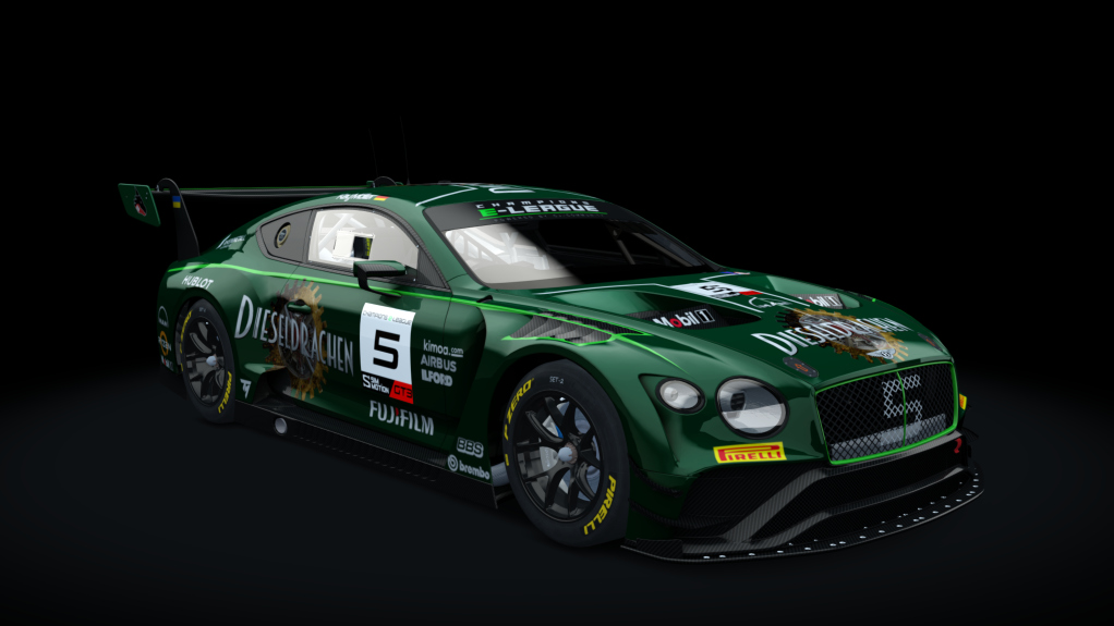 Bentley Continental GT GT3 2018 Preview Image