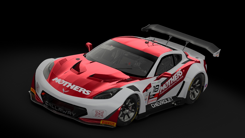 Chevrolet Corvette C7 GT3-R Callaway, skin CEL_17_BGE_MarcKeller