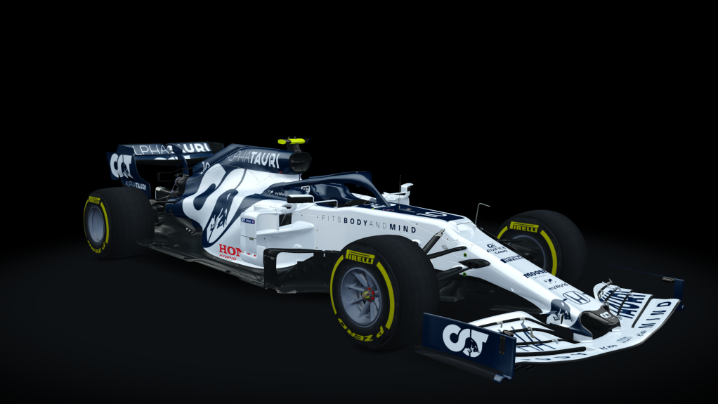 F1 2020 AlphaTauri, skin Gasly