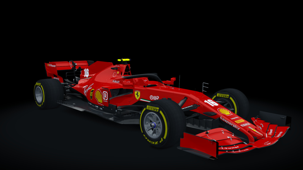 F1 2020 Ferrari, skin 0Leclerc_Austria