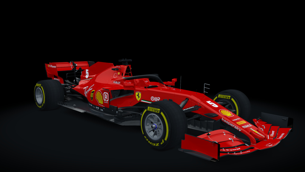 F1 2020 Ferrari, skin 0Vettel_Austria