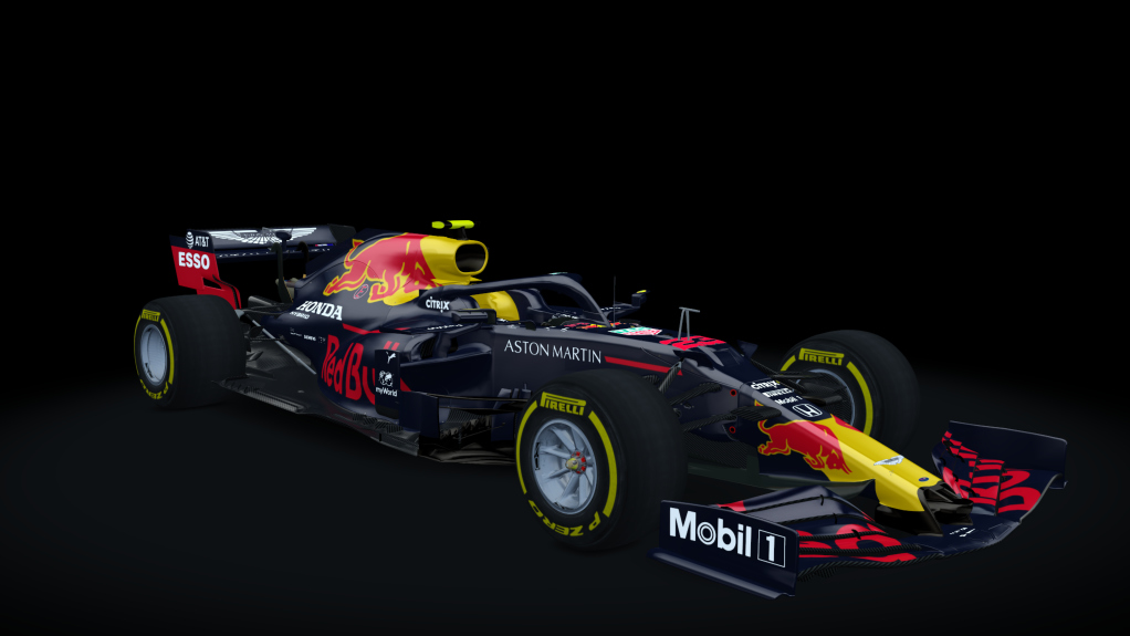 F1 2020 Red Bull, skin Albon