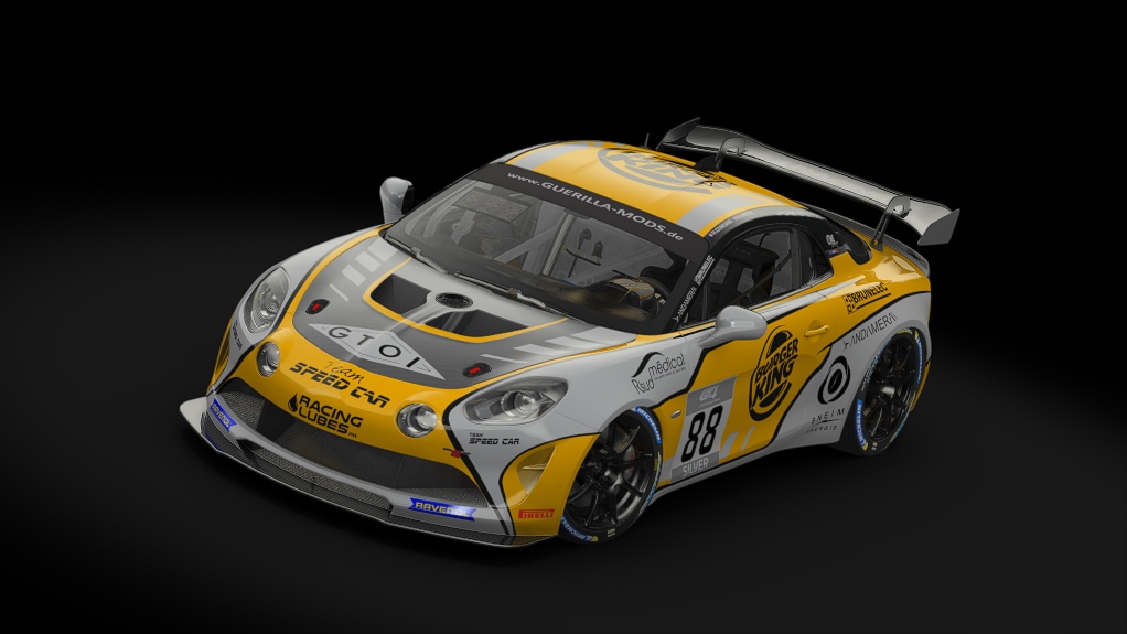 Alpine A110 GT4, skin rm_gt4_european_series_2019_team_speedcar_88