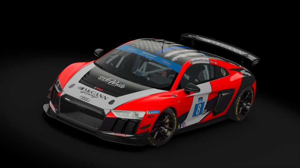 Audi R8 LMS GT4, skin McCann_Racing_8