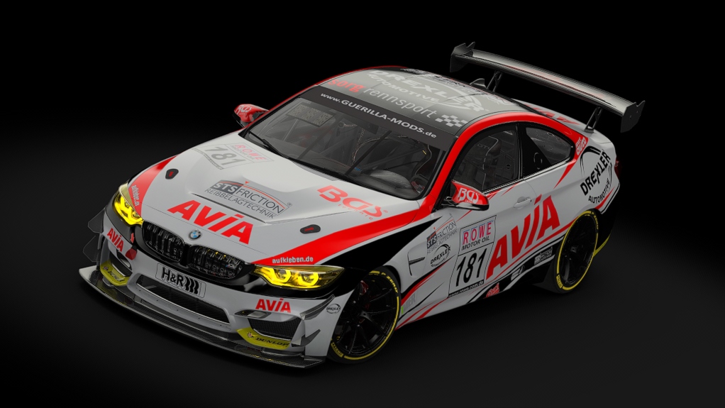 BMW M4 GT4, skin sorg_rennsport