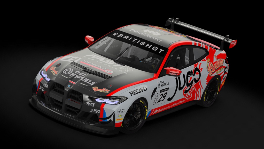 BMW M4 GT4 G82, skin 2024 Race Lab #29