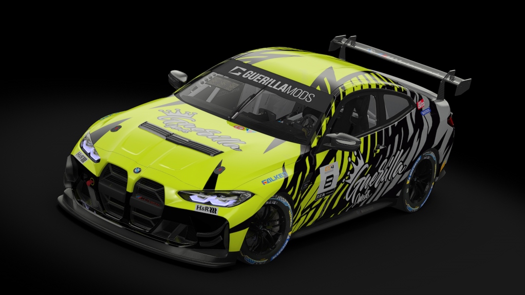 BMW M4 GT4 G82, skin 23_guerilla_racing