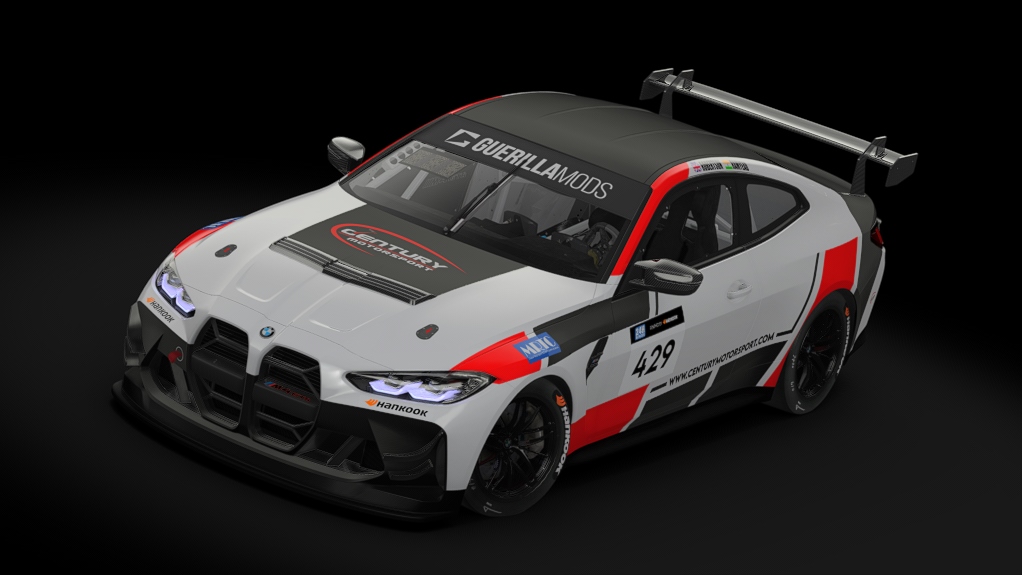 BMW M4 GT4 G82, skin 429_Century_Motorsport