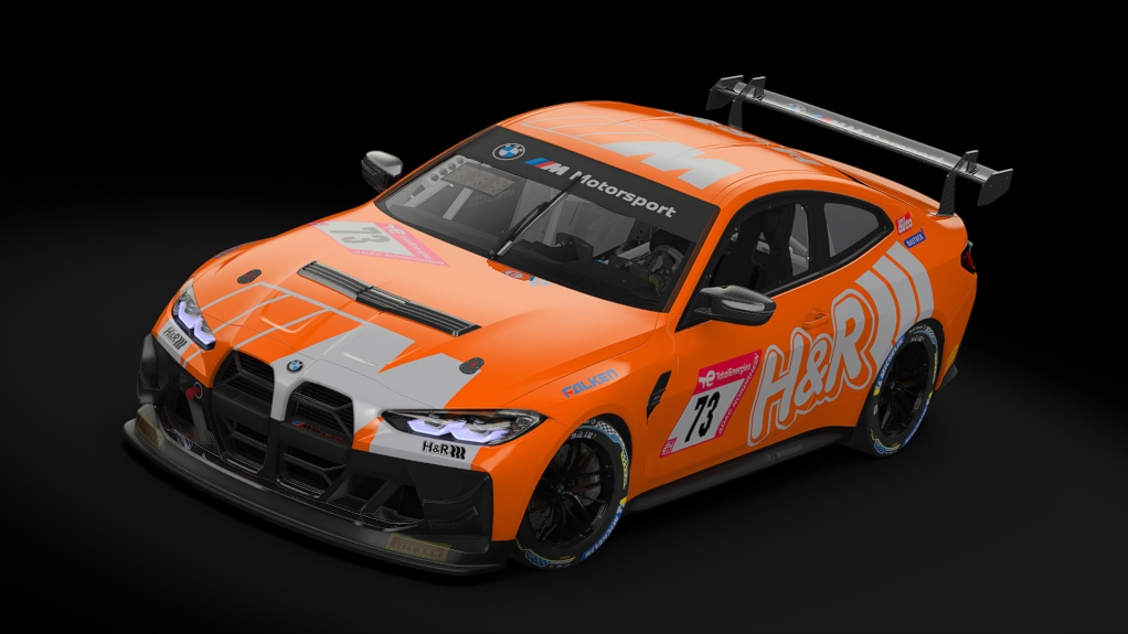 BMW M4 GT4 G82, skin 73_BMW_M_Team_RMG