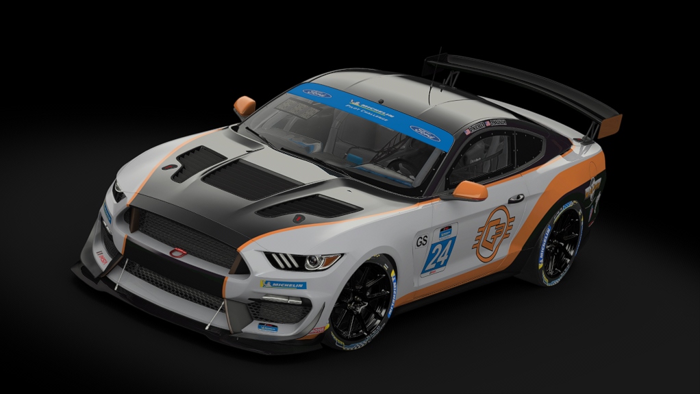 Ford Mustang GT4, skin 2022_Ian_Lacy_Racing_24