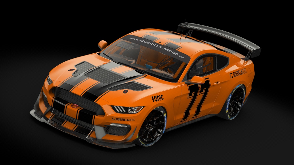 Ford Mustang GT4, skin 77_guerilla_racing