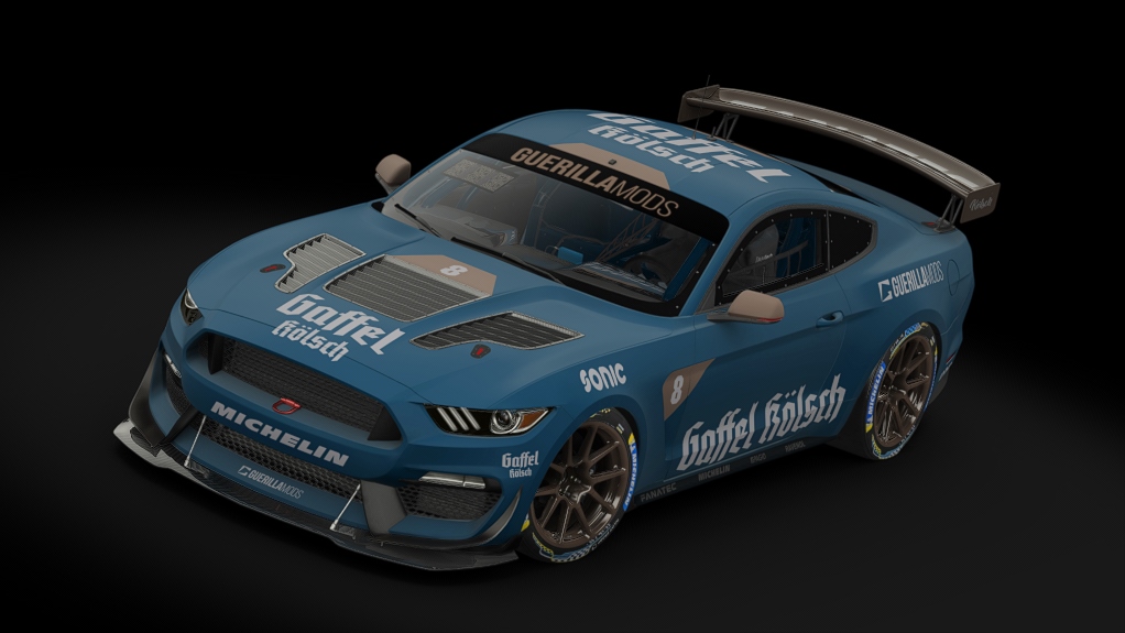 Ford Mustang GT4, skin 8_gaffel