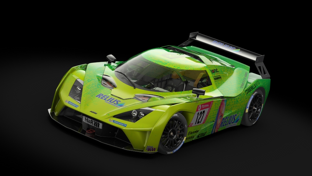 KTM X-BOW GT4, skin gt4_n24h_relius_motorsport_127