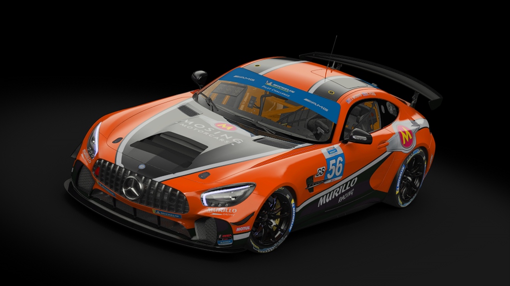 Mercedes AMG GT4, skin 2022_Murillo_Racing_56