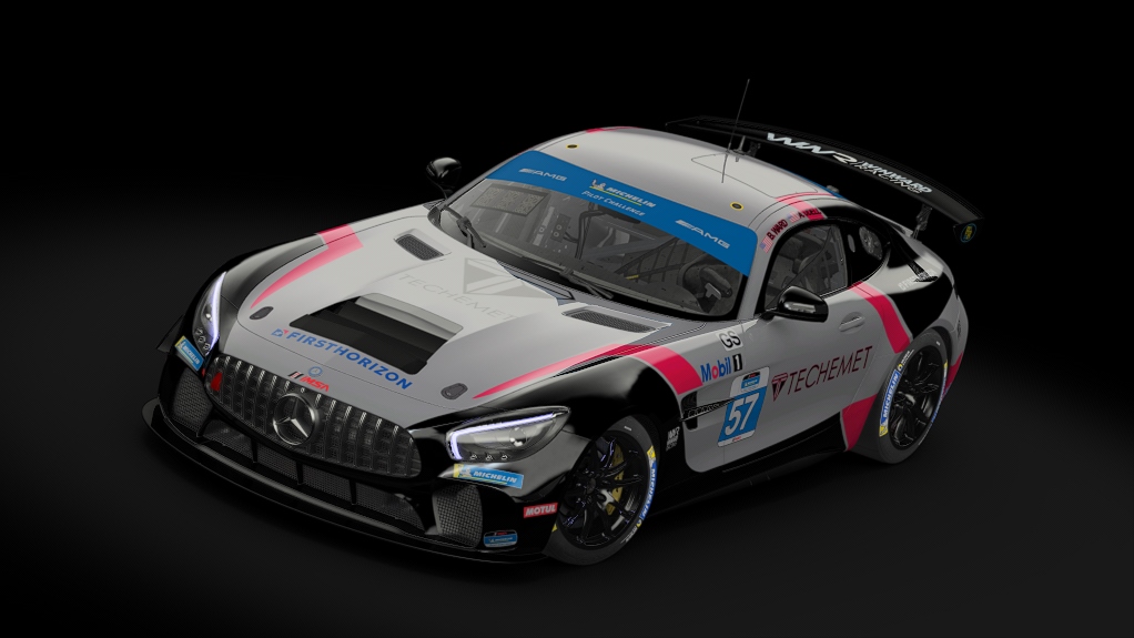 Mercedes AMG GT4, skin Winward Racing - 57