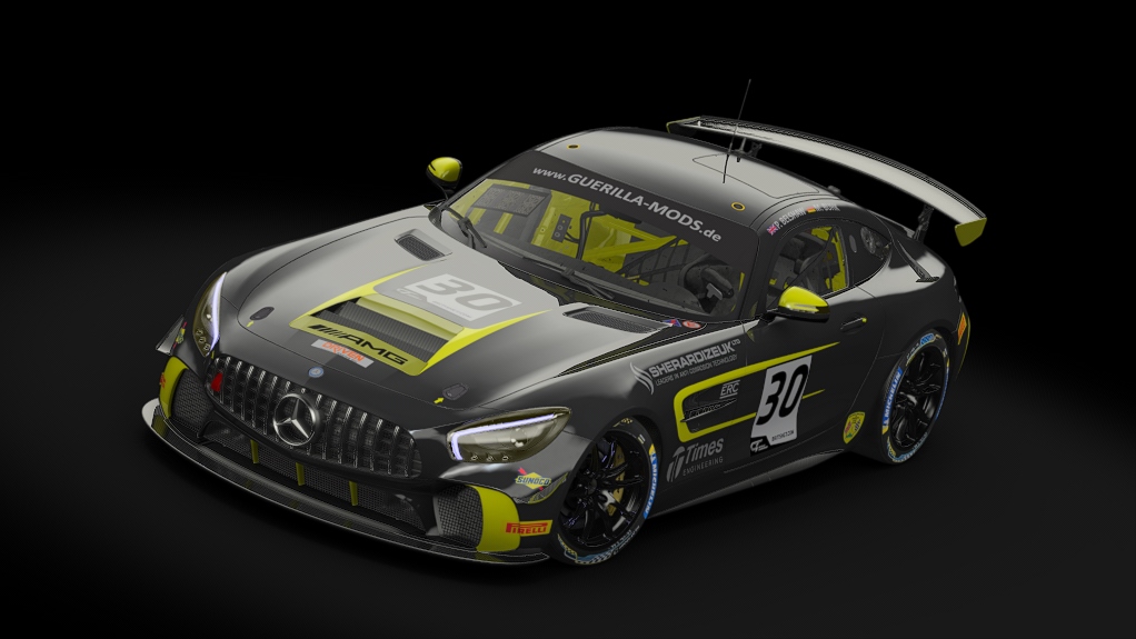 Mercedes AMG GT4, skin british_gt_championship_2019_ERC_30