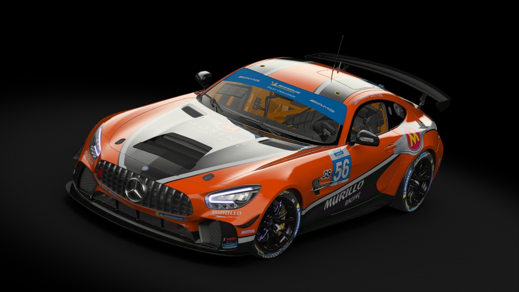 Mercedes AMG GT4 EVO, skin 2022_Murillo_Racing_56