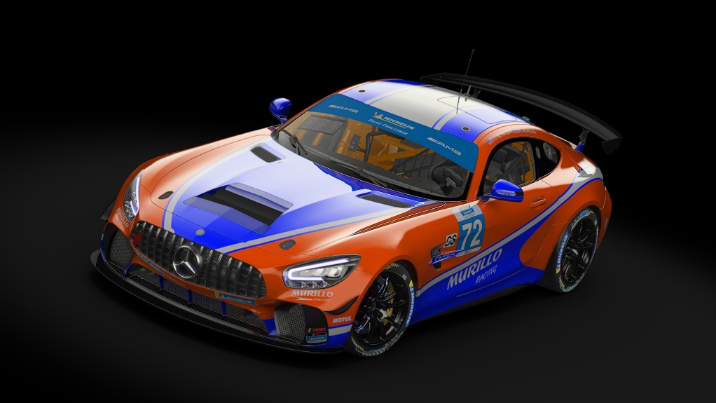 Mercedes AMG GT4 EVO, skin 2022_Murillo_Racing_72