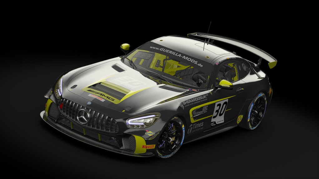 Mercedes AMG GT4 EVO, skin british_gt_championship_2019_ERC_30