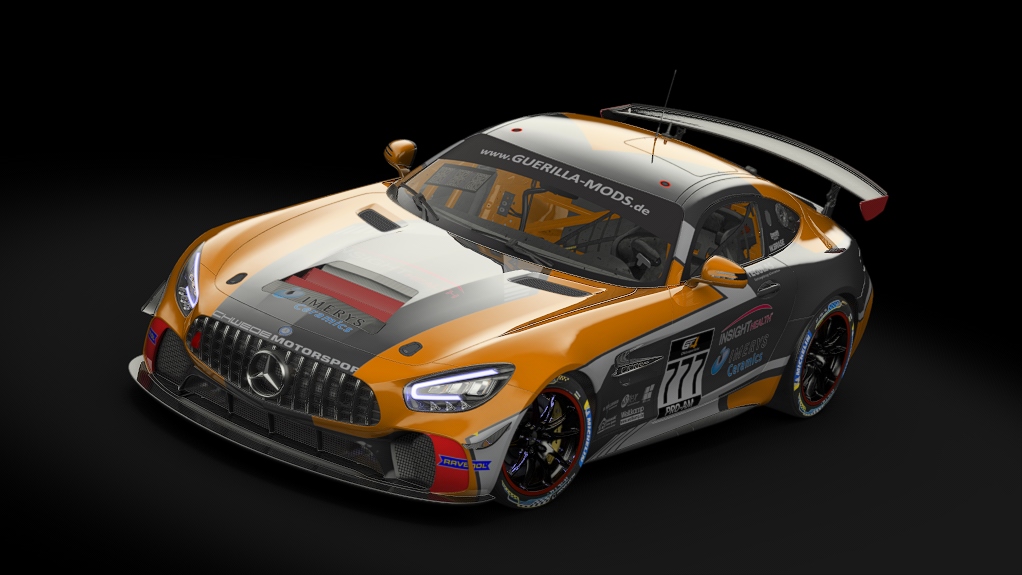 Mercedes AMG GT4 EVO, skin gt4_european_series_schwede_777