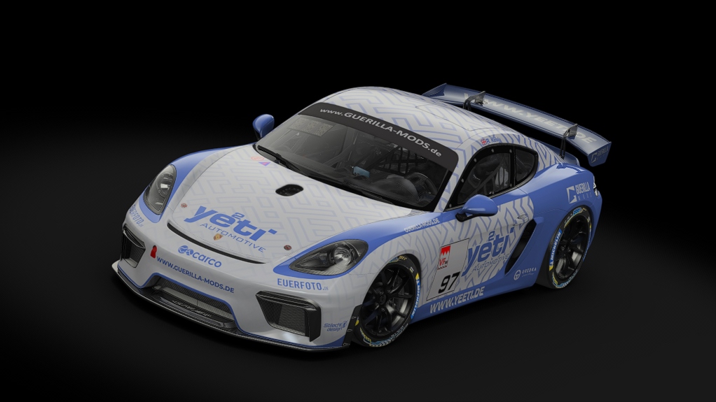 Porsche 718 Cayman GT4 Clubsport, skin 97_Ranjiv_Kalsi