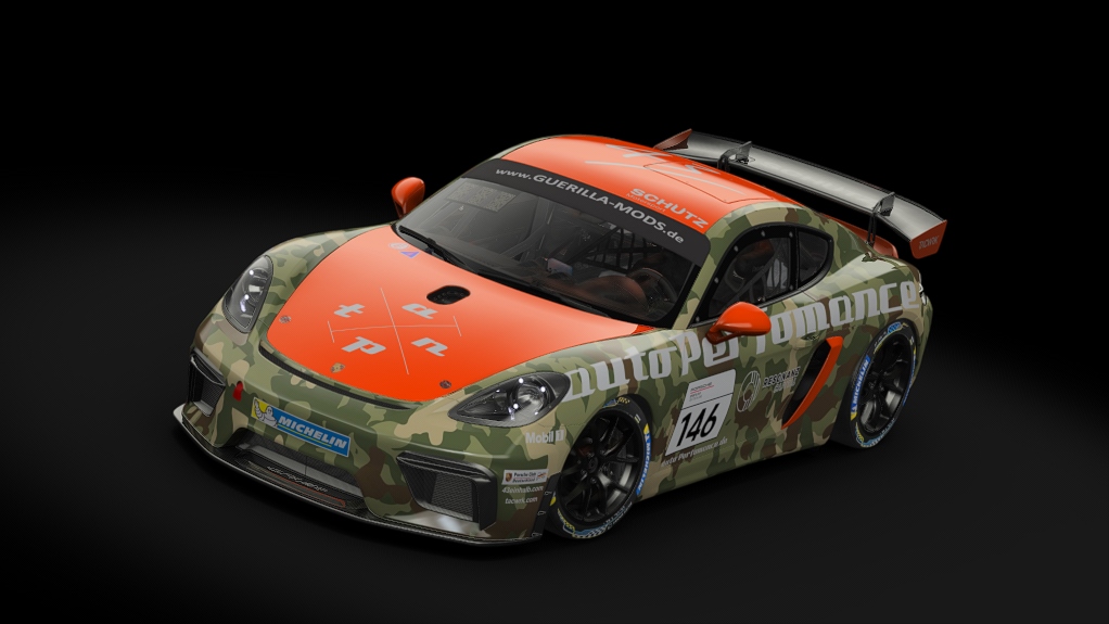 Porsche 718 Cayman GT4 Clubsport, skin me_porsche_sports_cup_deutschland_2019_schütz_motorsport_146