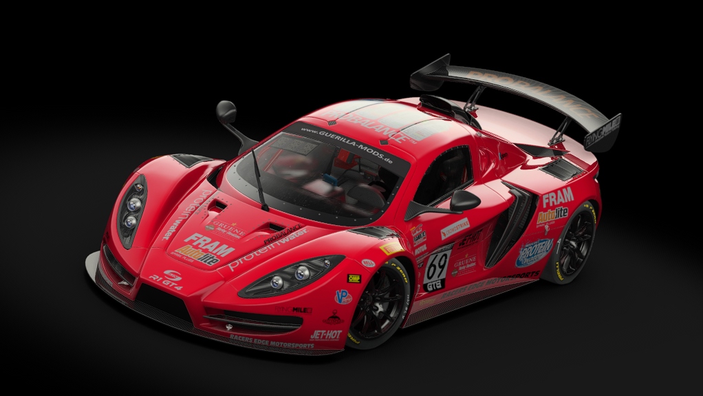 Sin R1 GT4, skin 69_racers_edge_motorsport