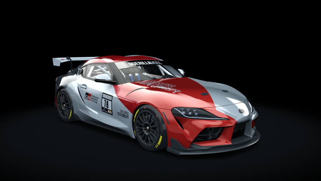 Toyota Supra GT4, skin 78_Areion_Racing