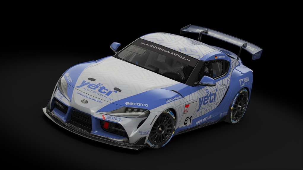 Toyota Supra GT4, skin 81_Timo_Hartmann