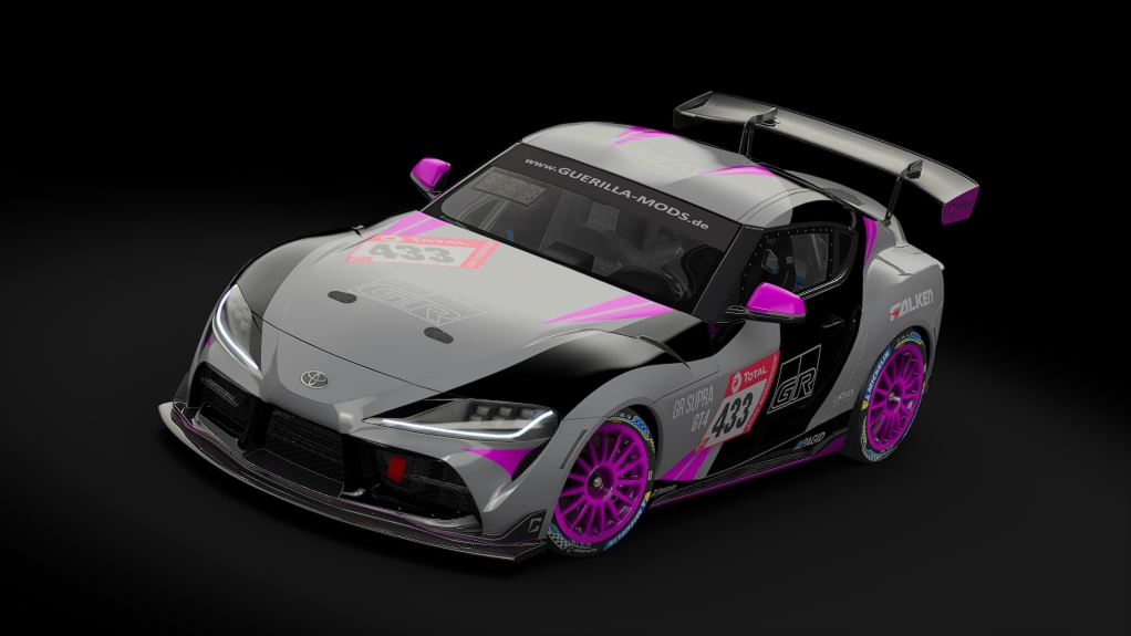 Toyota Supra GT4, skin GR_Racing_Pink