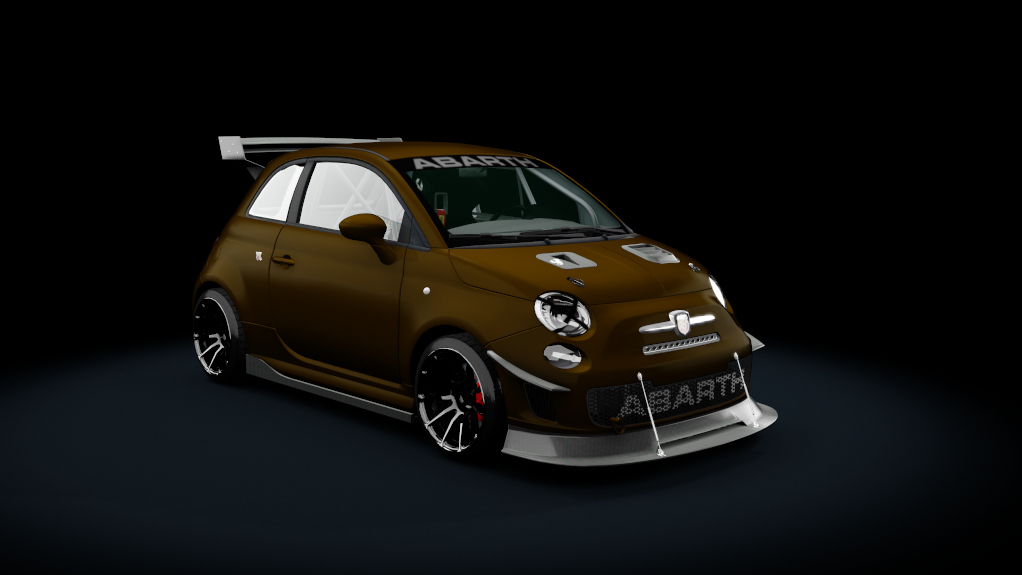 Abarth 500 Stage 4, skin brown