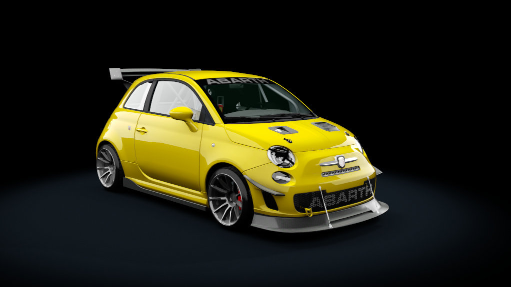 Abarth 500 Stage 4, skin yellow