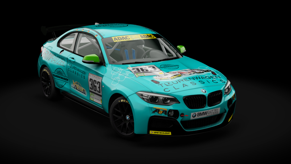 BMW M240i Cup AbA, skin 24h_363_TW_Golden2