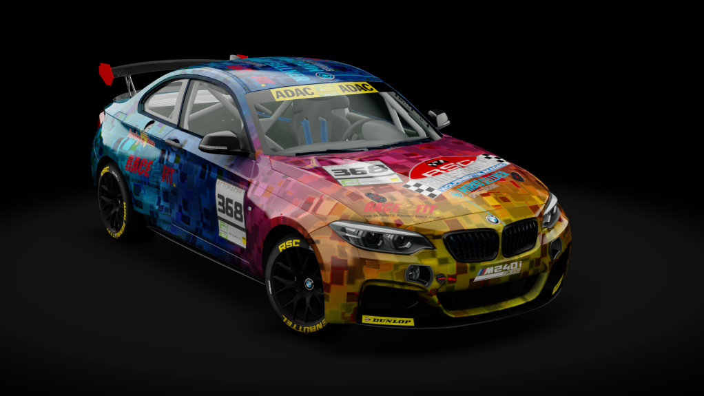 BMW M240i Cup AbA, skin 24h_368_RSC_WB