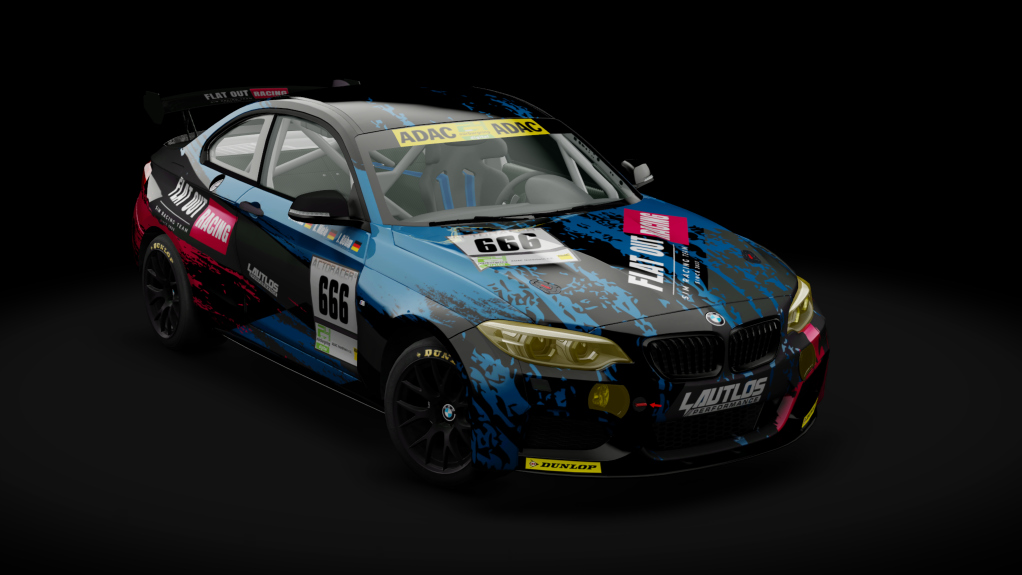 BMW M240i Cup AbA, skin 24h_666_FlatOut