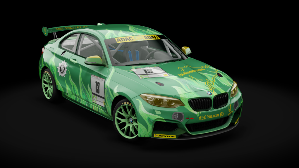 BMW M240i Cup AbA, skin 24h_67_MSC_Polizei_BS