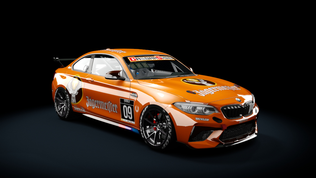 BMW M2 CS Racing, skin 09_JagerMeister