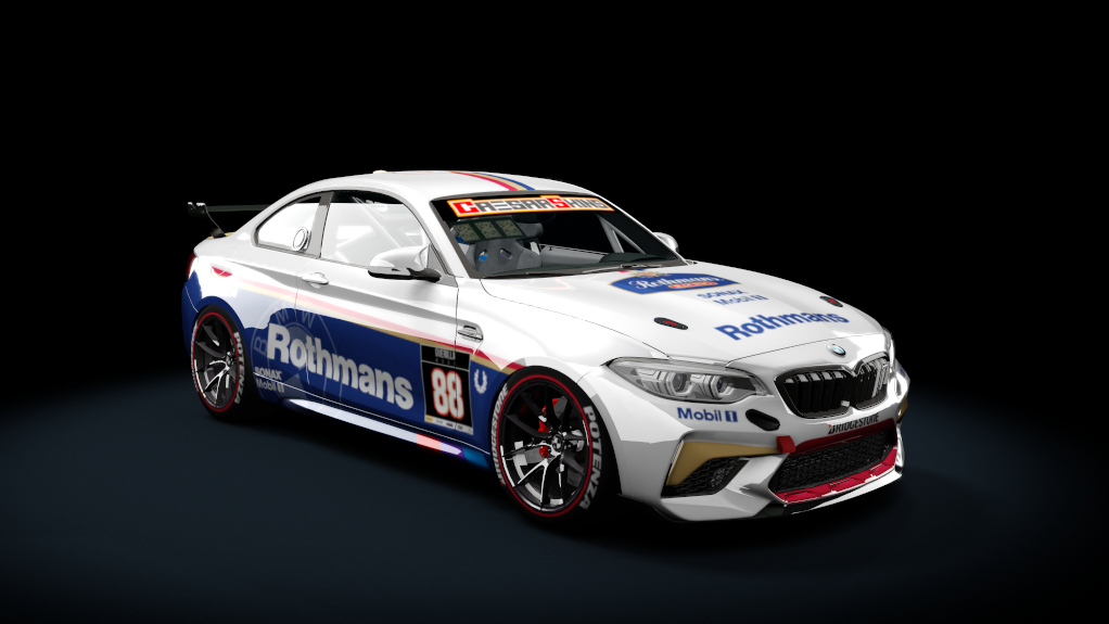 BMW M2 CS Racing, skin 88_Rothmans