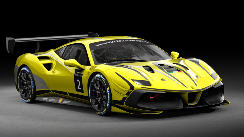 Ferrari 488 Challange EVO GT2, skin 2_scuderia