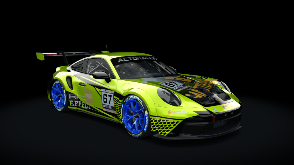 Porsche 911 GT3 Cup 992, skin 67dreissig